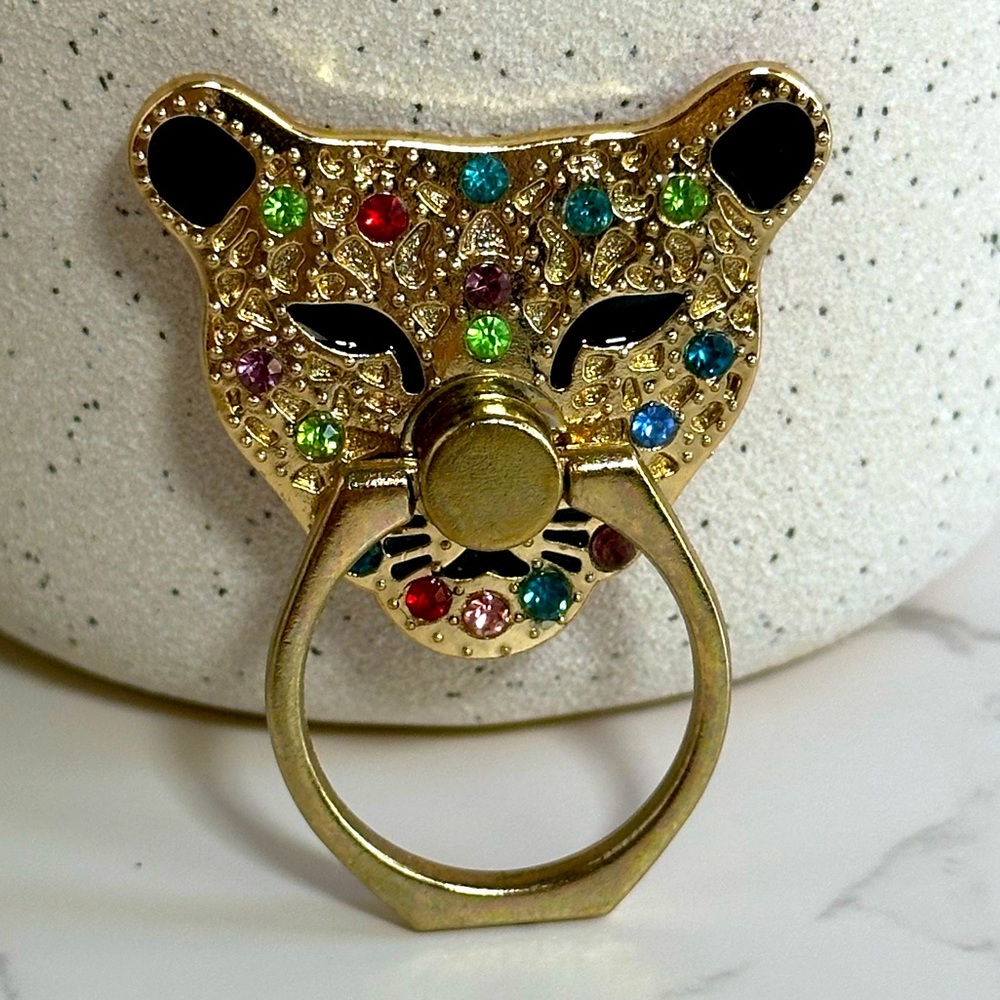 Phone Kickstand Glam Leopard